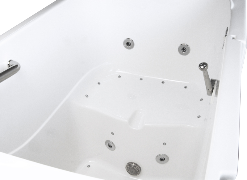 3555 Walk in Tub Interior View