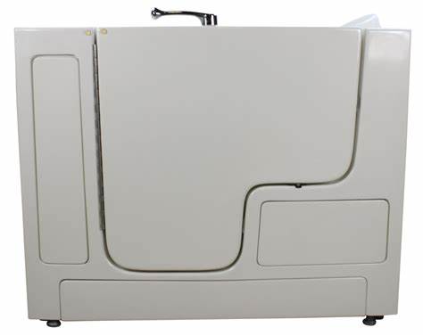 wheelchair transfer tub for remodeling situations