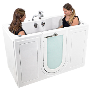 Outward Swing Walk in Tub with 2 Seats